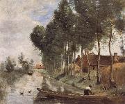 Jean Baptiste Simeon Chardin Landscape at Arleux du Nord oil
